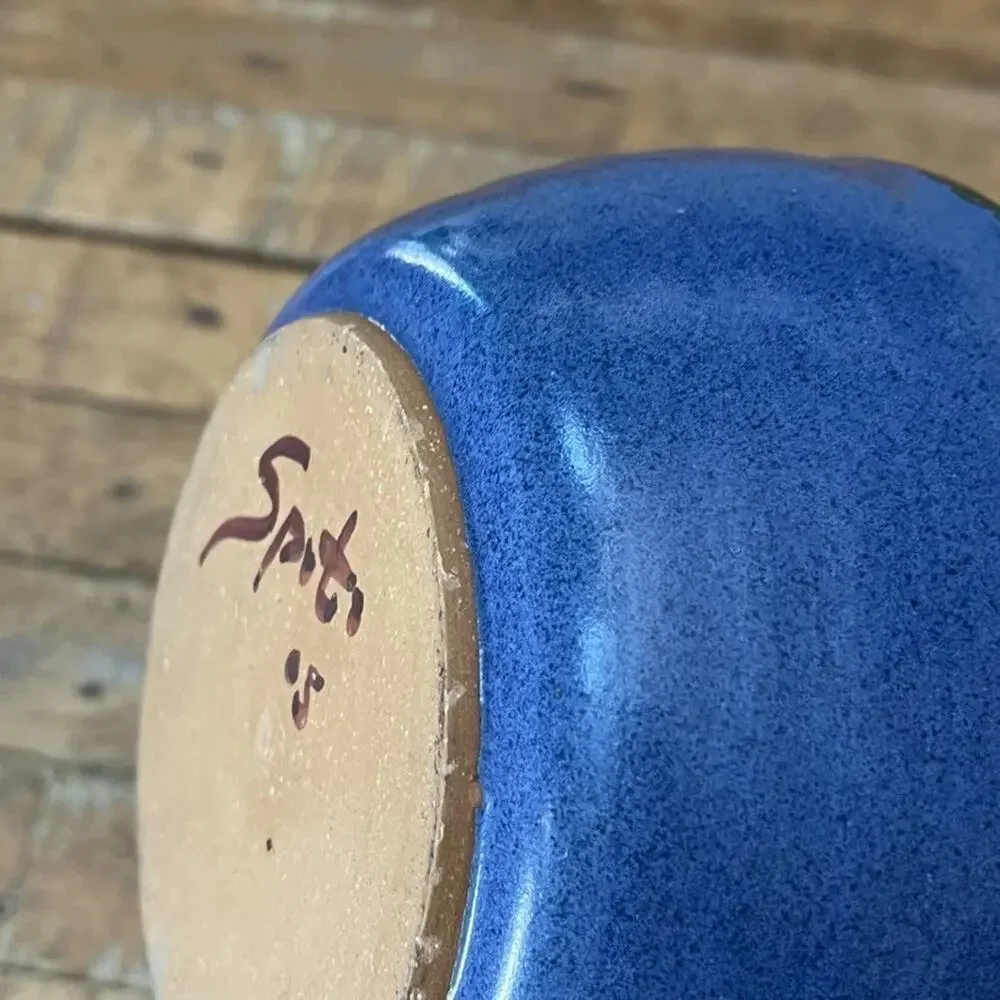 Handmade Studio Pottery Yarn Bowl 6